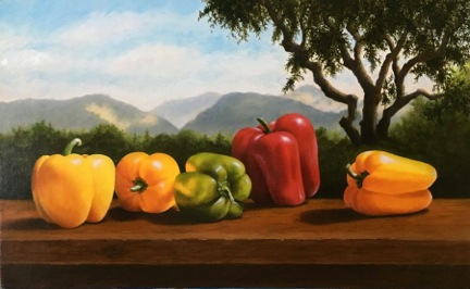 Bell Peppers Painting